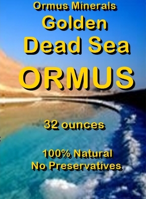 Ormus Minerals -Golden Dead Sea ORMUS Ormus Minerals -Golden Dead Sea ORMUS